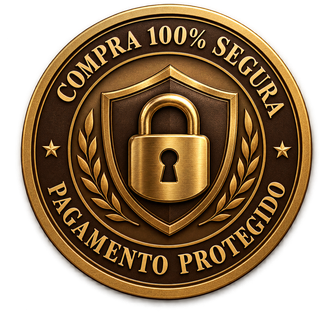 Selo: compra 100% segura — pagamento protegido
